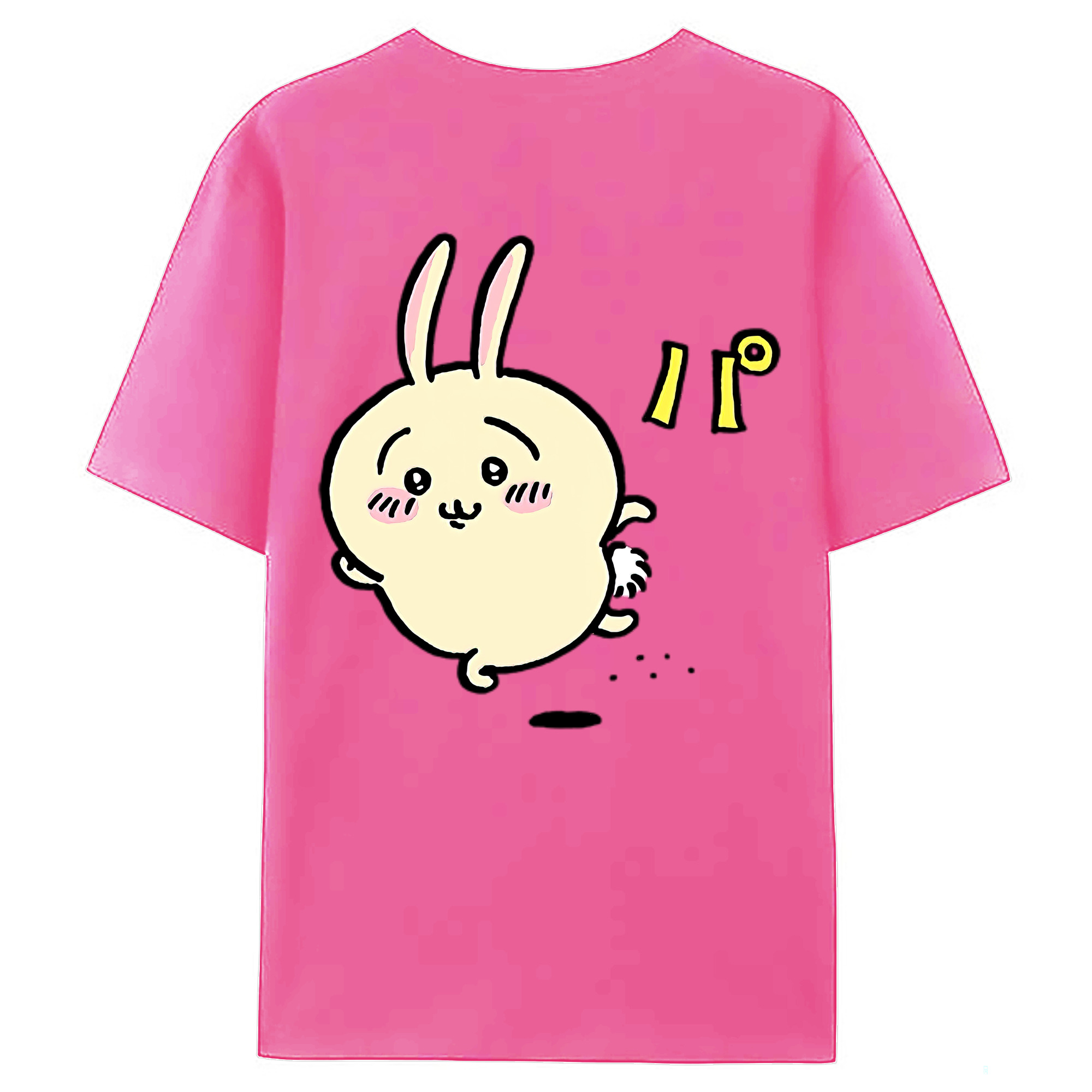 （画像用） ちいかわ うさぎ Chii-kawa usagi レディース半袖Tシャツ(バックプリント)